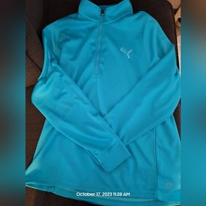Mens Xl Puma 1/4 zip pullover